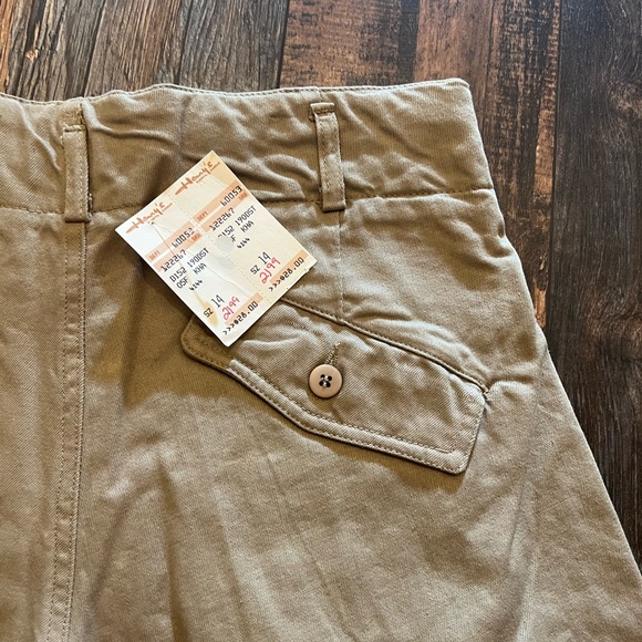 NWT Daniel Caron khaki shorts size 14 - Picture 6 of 8